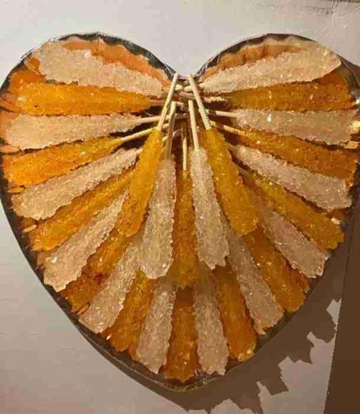 شاخه نبات زعفرانی دست‌چین مخصوص | لوکس و ممتاز برای پذیرایی و صادرات